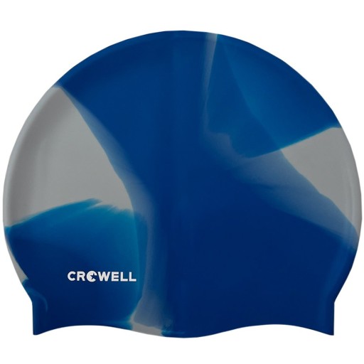 Silikónová plavecká čiapka Crowell Multi Flame