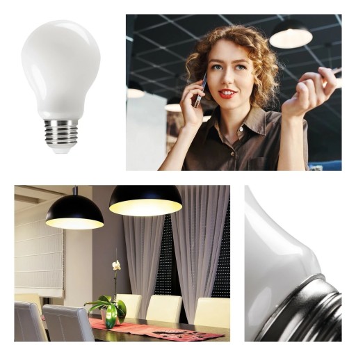 KANLUX LED žiarovka A60 E27 veľký závit 10W=100W 1520lm neutrálna biela