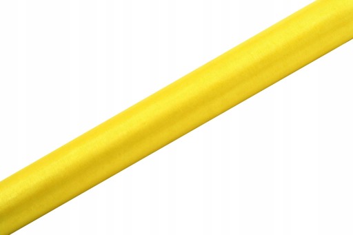 Organza hladká 36cm žltá ORP-009