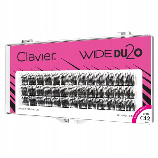 Clavier WIDE Du2o trsy mihalníc mini prúžky 12 mm
