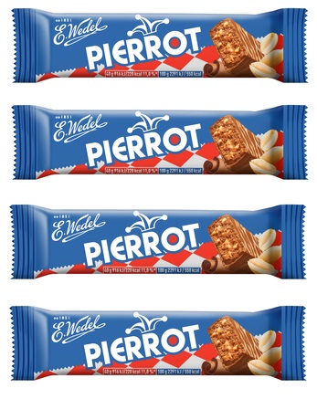4x 45g WEDEL Pierrot Tyčinka