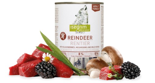 ISEGRIM REINDEER dospelý pes 400g sob