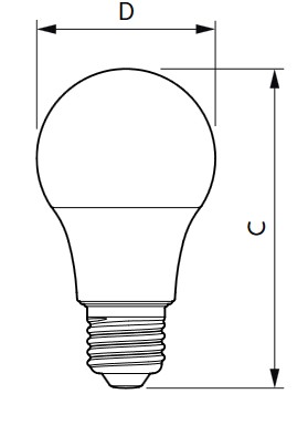 LED ŽIAROVKA CorePro E27 A60 8W=60W 2700K 806lm PHILIPS