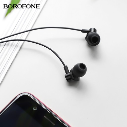 BM35 Audio slúchadlá 3,5 mm jack s KOVOVÝM mikrofónom