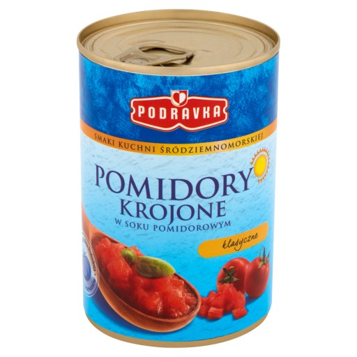 Podravka Paradajky krájané 400g