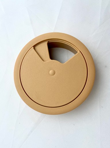 Káblová priechodka fi6 plast, béžová priechodka, 5 kusov
