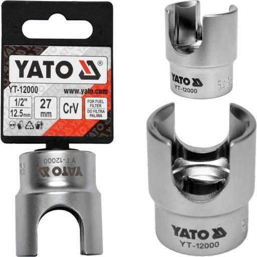 YATO ZÁSUVKOVÝ KĽÚČ PALIVOVÉHO FILTRA 27mm 1/2''