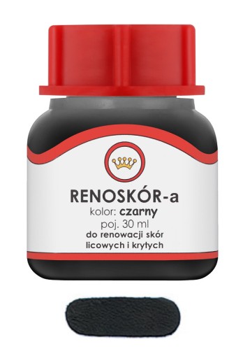 FARBA RENOSKÓR ČIERNA FARBA KOŽE