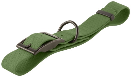 Vodeodolný obojok Dog Crazy, Olive, S 32-42cm, 25mm