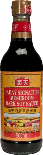 HADAY SIGNATURE HAITIAN tmavá hubová sójová omáčka 500ml