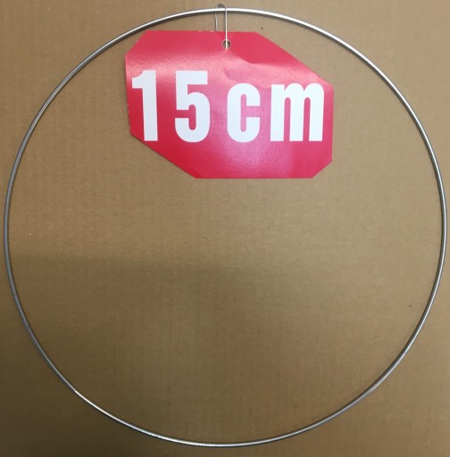 STRIEBORNÝ prsteň/ráfik na lapače snov/makramé 15 cm