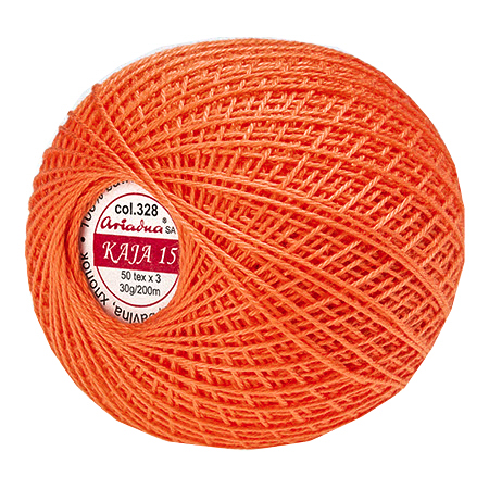 KAJA niťová šnúra ARIADNA - oranžová 328