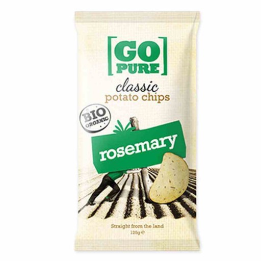 Bezlepkové bio rozmarínové lupienky 125g
