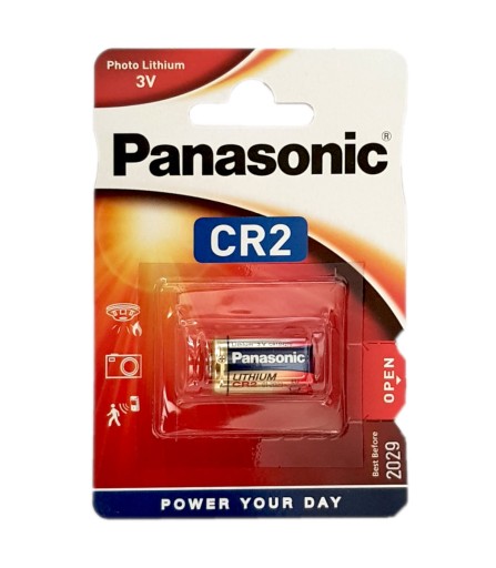 Foto Panasonic CR2 CR17355 lítiová batéria 1 ks.