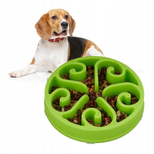 SPOMALOVACIA MISKA NA KRMIVO PRE PSA 0,5l RÔZNE FARBY BEAGLE AMSTAFF