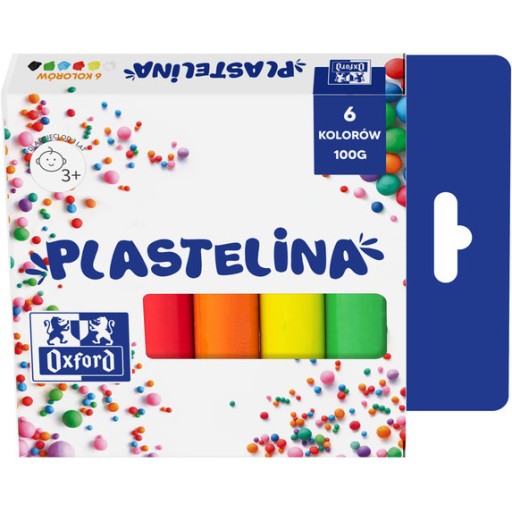 PLASTICINE 6 farieb PRE DETI Oxford