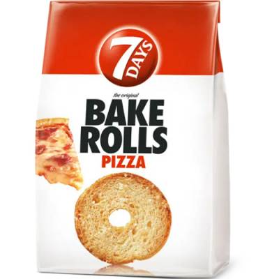 7 dní upiecť rolky Pizza chrumkavá 80g
