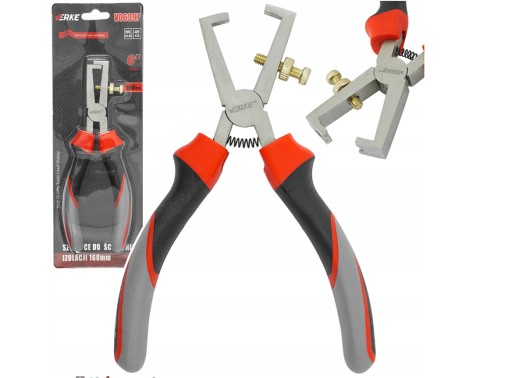 IZOLAČNÉ STIERKOVACIE KLIEŠTE 160 MM VERKE