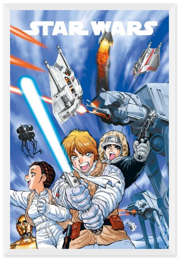 Plagát Star Wars Manga Madness 61x91,5 cm