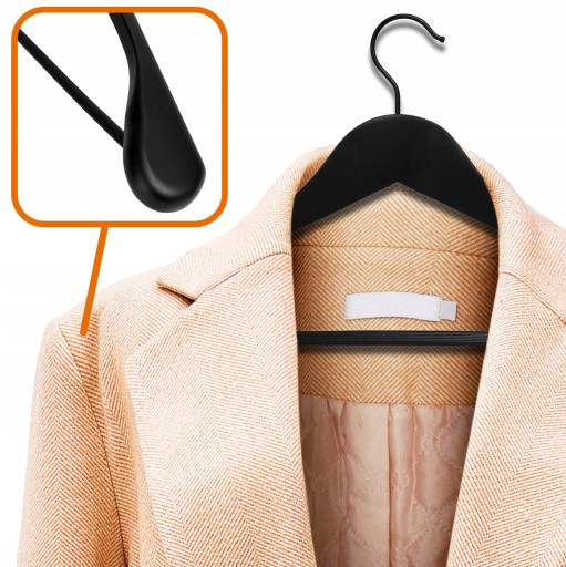 DREVENÝ VEŠIAK NA KABÁTY DREVENÉ VEŠIAKY ČIERNA
