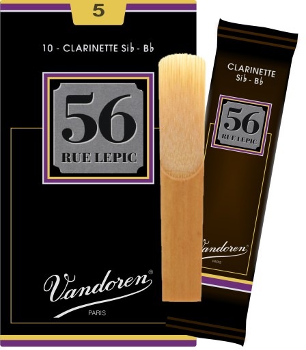 Klarinetový plátok Bb 5 Vandoren 56 Rue Lepic CR505 1 ks.