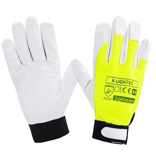 PROCERA Kožené pracovné rukavice X-LIGHTEC veľ 10 - XL 1 pár