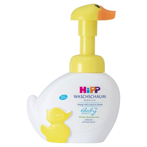 Hipp Baby Sanft penové umývanie na tvár a ruky 250 ml