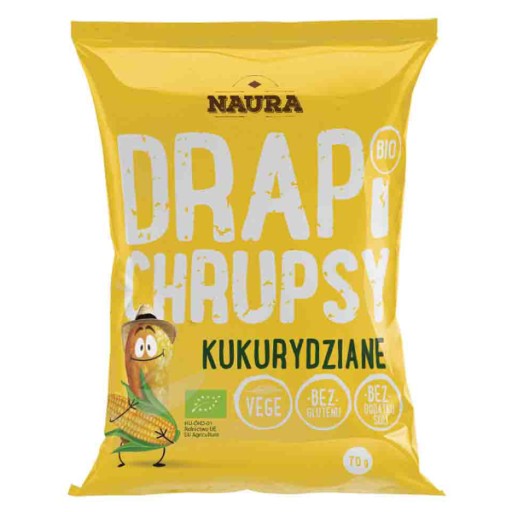 Prírodné bio kukuričné chrumky 70g