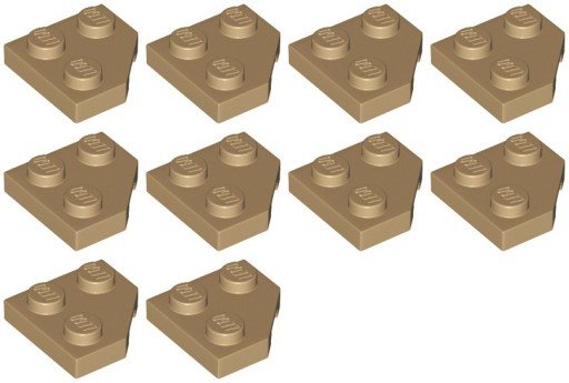 LEGO 26601 TANIER 2x2 piesok na mole NOVINKA (5g) 10 ks.