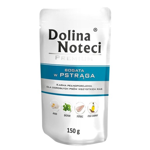 Dolina Noteci Premium vrecúško Pstruh 150g