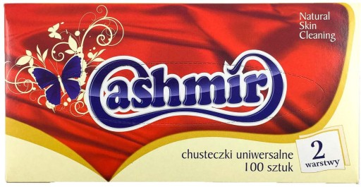 KAŠMÍROVÉ HYGIENICKÉ Utierky KRABIČKA 100 ks