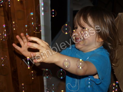 MYDLOVÁ BUBBLE GUN, rotujúce svetlo, slon