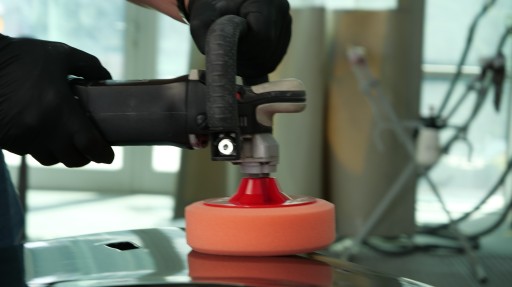 Leštiaci špongia B-ORANGE závit M14 NOVOL