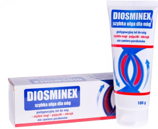 DIOSMINEX GÉL 100g ŤAŽKÉ NOHY