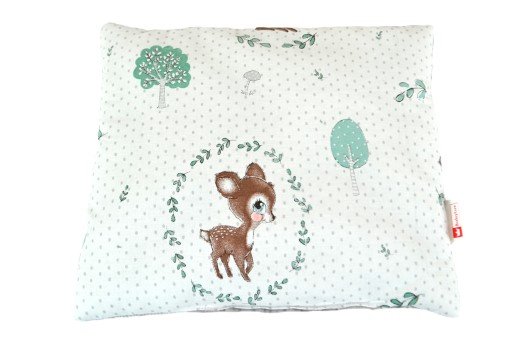 BabyLux MINKY VANKÚŠEK 35X30 CM DO KOČÍKU PLOCHÝ 16