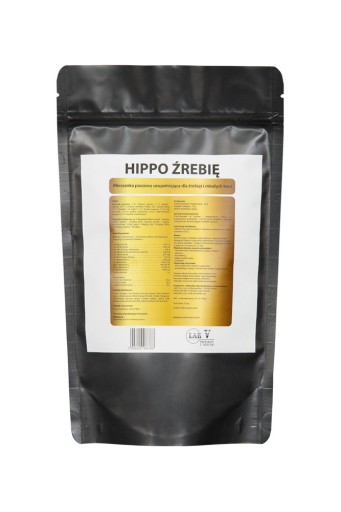 Zmiešané krmivo pre žriebätá a mladé kone LAB-V Hippo Žriebä - 0,5 kg