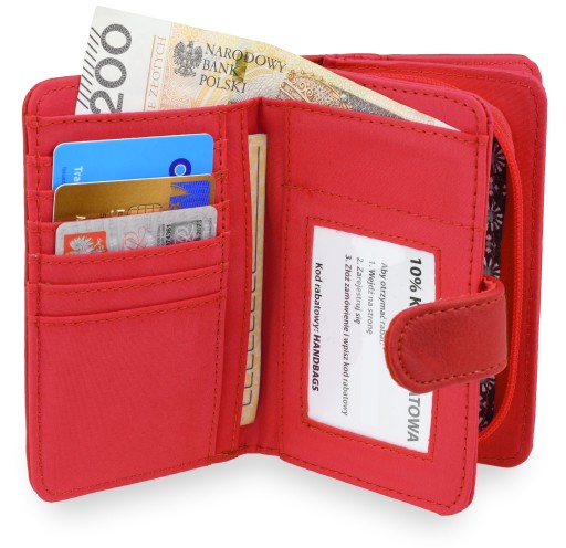 DÁMSKA KOŽENÁ PEŇAŽENKA, KAPACITA, PEŇAŽENKA PS126
