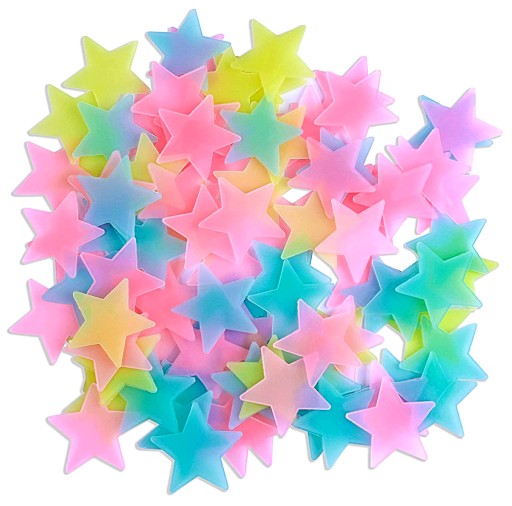 FLUORESCENTNÉ HVIEZDY 100 COLOR AG683A