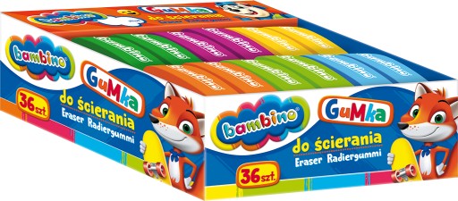 BAMBINO myš, guma, farba