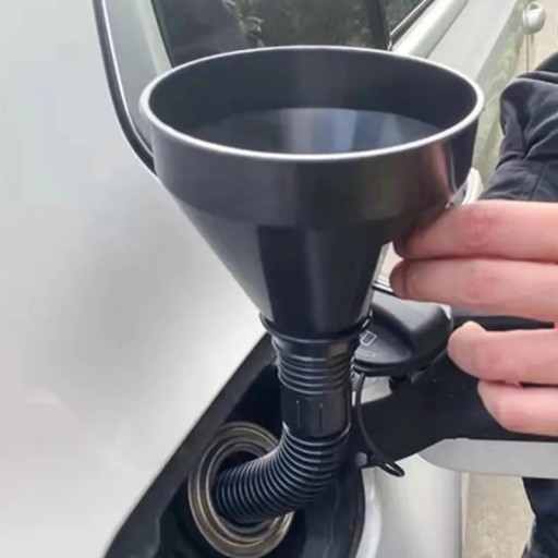 VEĽKÝ lievik do auta so sitkom NA PALIVO A BANKOVÚ TEKUTINU FLEXIBILNÉ Vtipné