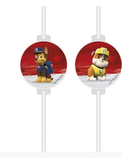 PAW PATROL CHASE NARODENINOVÉ SLAMKY, 4 KS