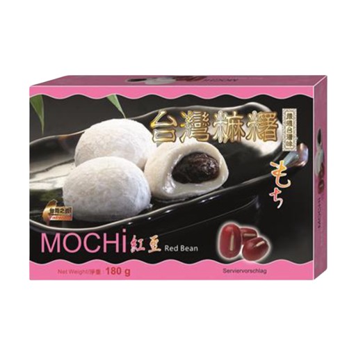 Mochi ryžové sušienky guličky Červená fazuľa Ázijská pochúťka 180g Avon