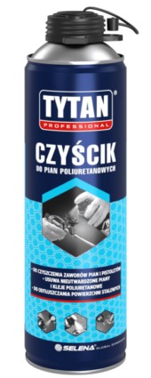 Tytan Profesionálny čistič polyuretánovej peny 500 ml