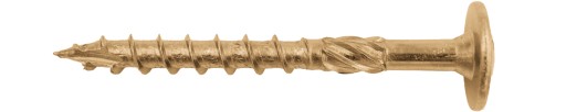 TESÁRSKE SKRUTKY NA DREVO 6x80 TORX TANIERE 100 ks WCT-06080 AZMET