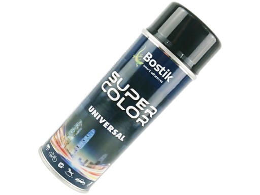 Bostik čierny lesklý lak 400 ml Sprej