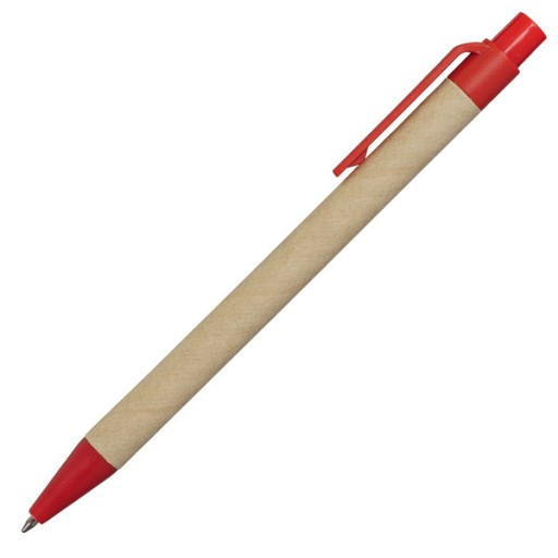 Kraft zápisník 90x140/70k hladký + červené pero