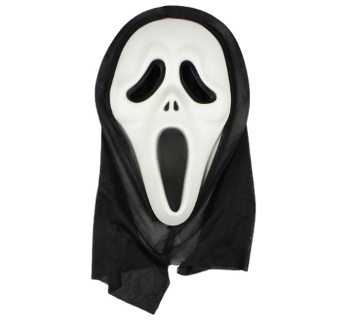 KRÍČIACA MASKA S HALLOWEENSKOU KRÍČOVOU MASKOU KUKÚČOU