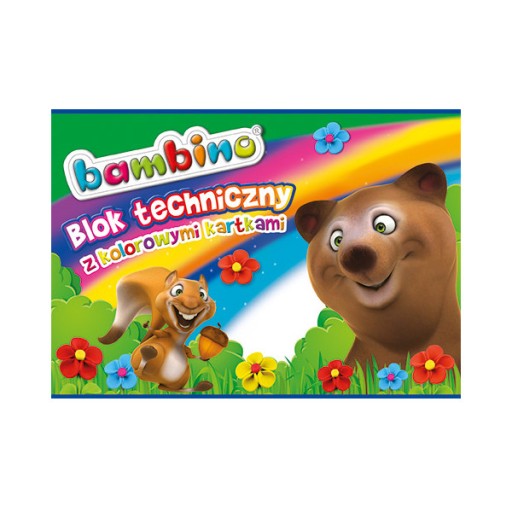 TECHNICKÝ BLOK, FARBA A4, 10 BAMBINO LIST