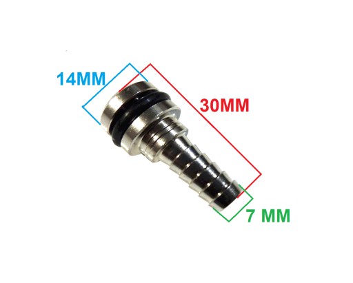 Hrot 1/4″ fi 7 mm PRE ČERPADLO FLOJET G56 P5000551