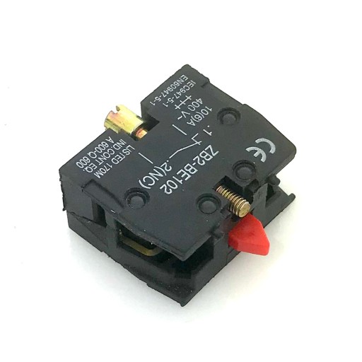 Zelené LED podsvietené tlačidlo 24V AC/DC štart 1xNO
